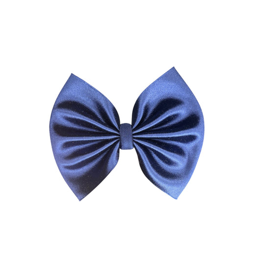 Navy Blue Satin