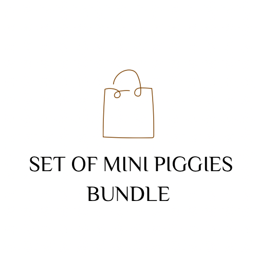 Set of Mini Piggies