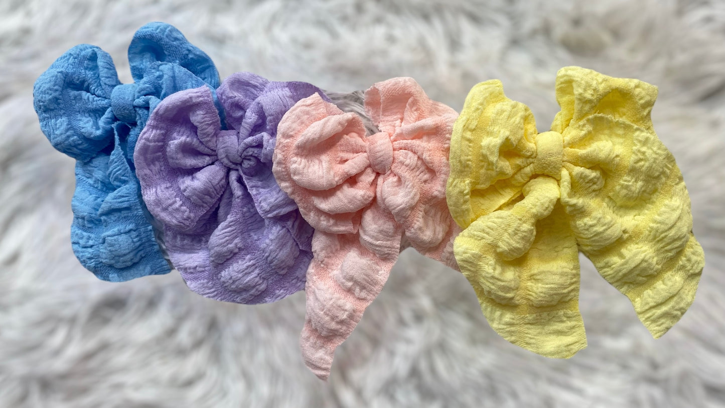 Spring Popcorn Bows