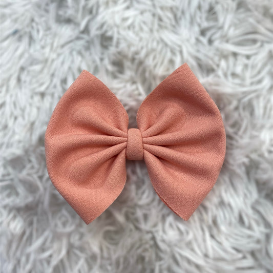 Peach Suede