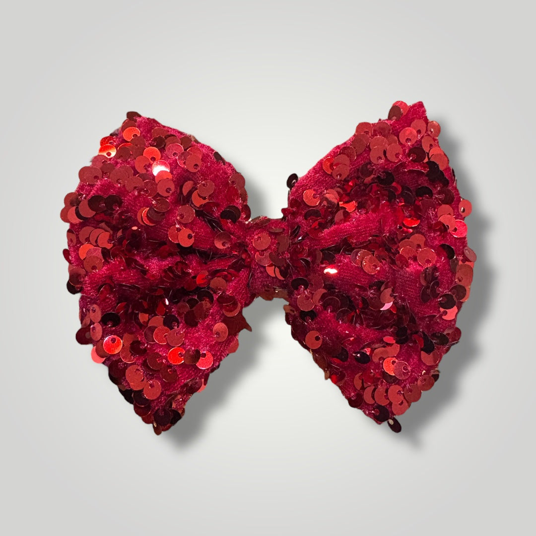 Wine Red Sequin