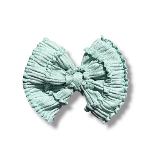 Crinkle Mint Green