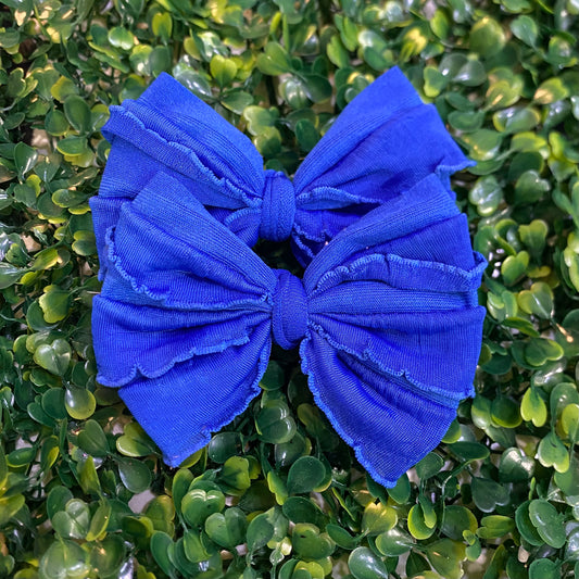 Royal Blue Ruffle