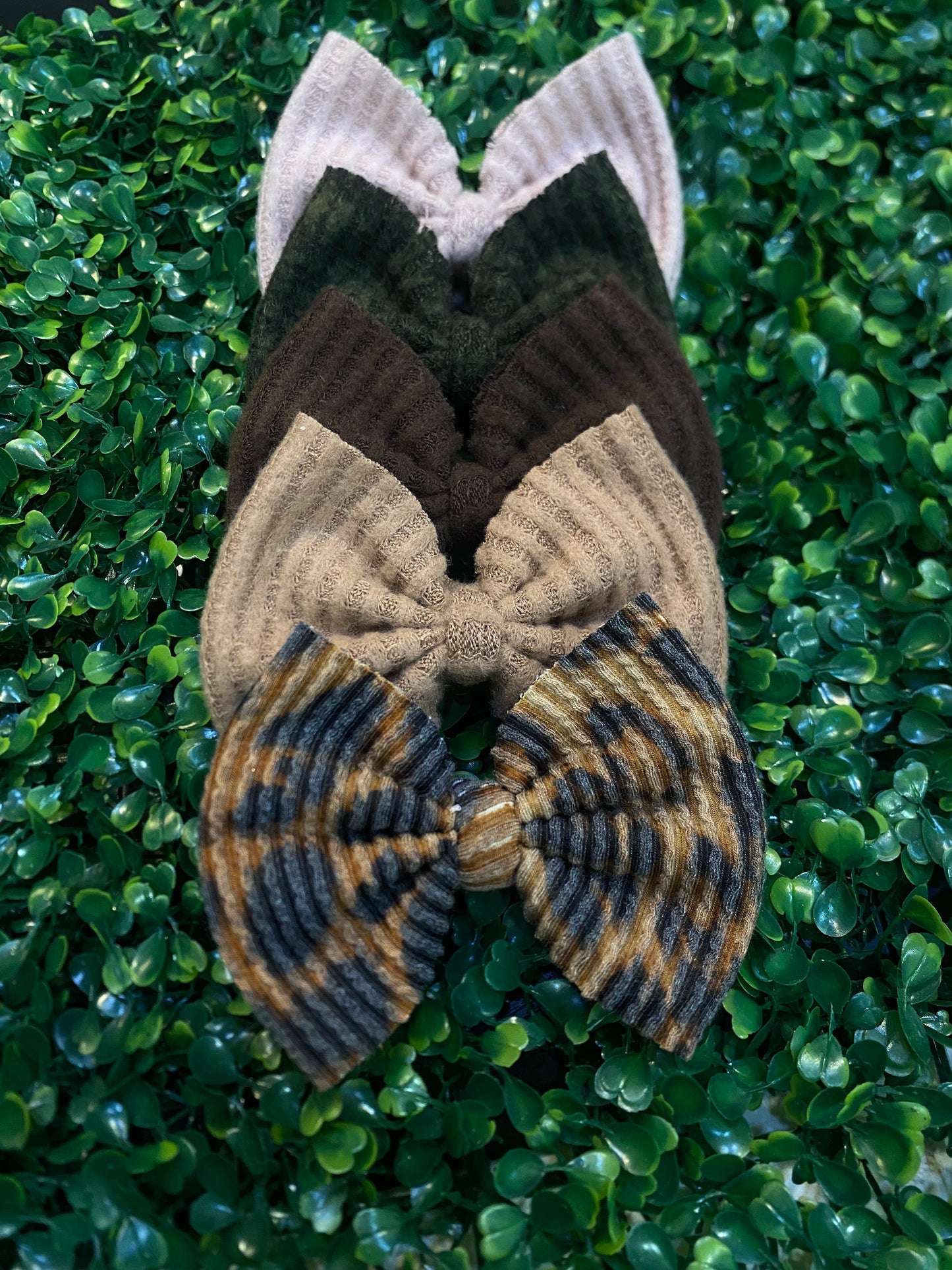 Brown Soft Waffle Knit